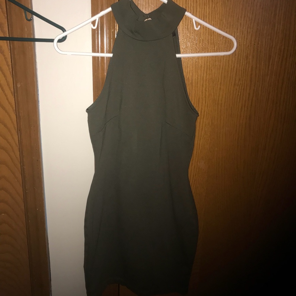 Olive Green tight dress!!